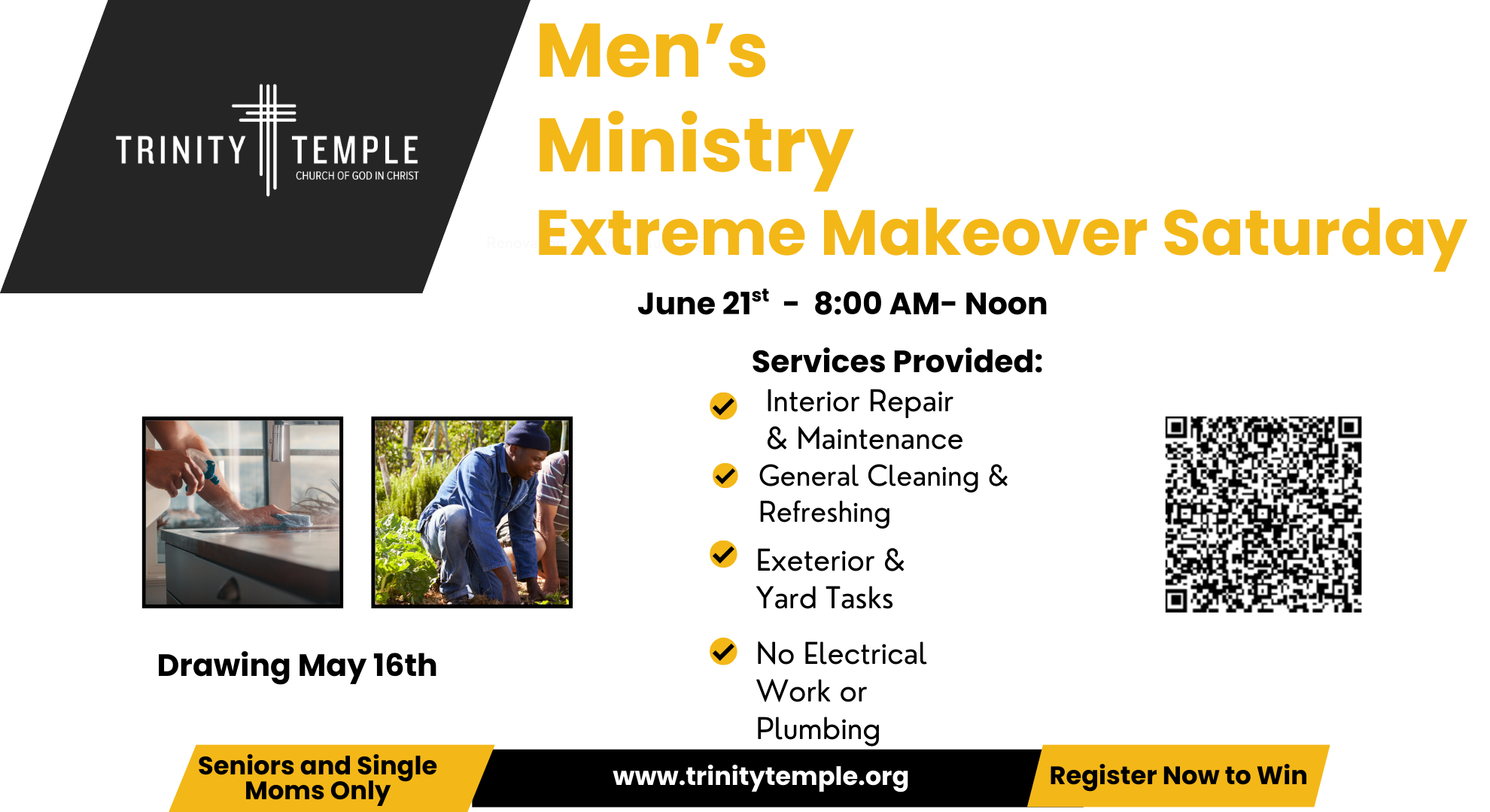 Men's Ministry Makeover Flyer