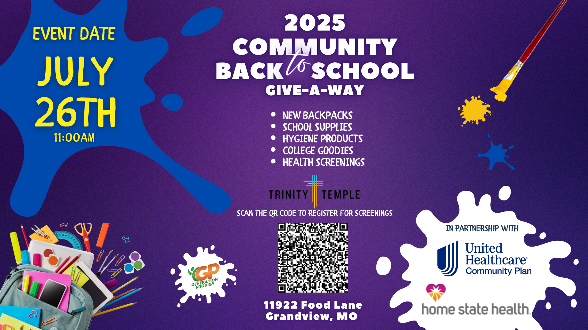 Back to School Flyer 2025 redesign