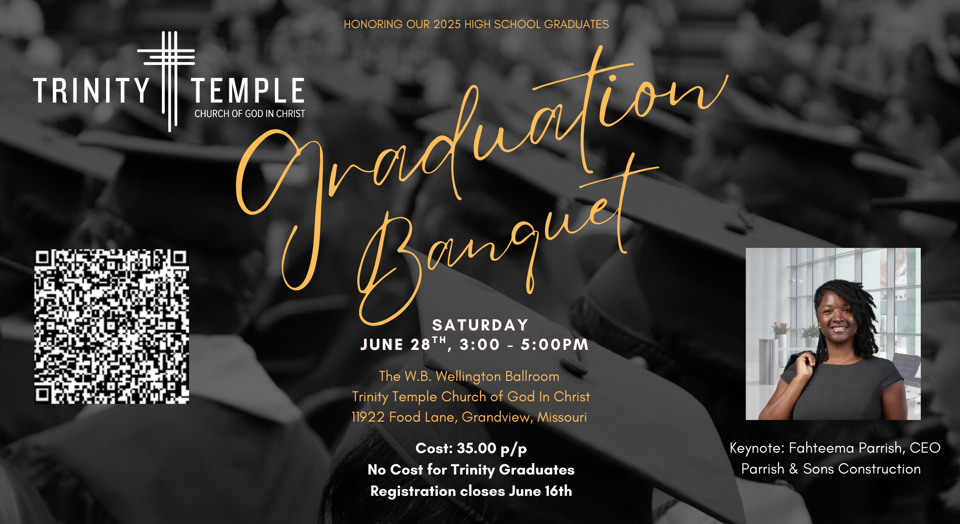 _Graduation Announcement Flyer 2025