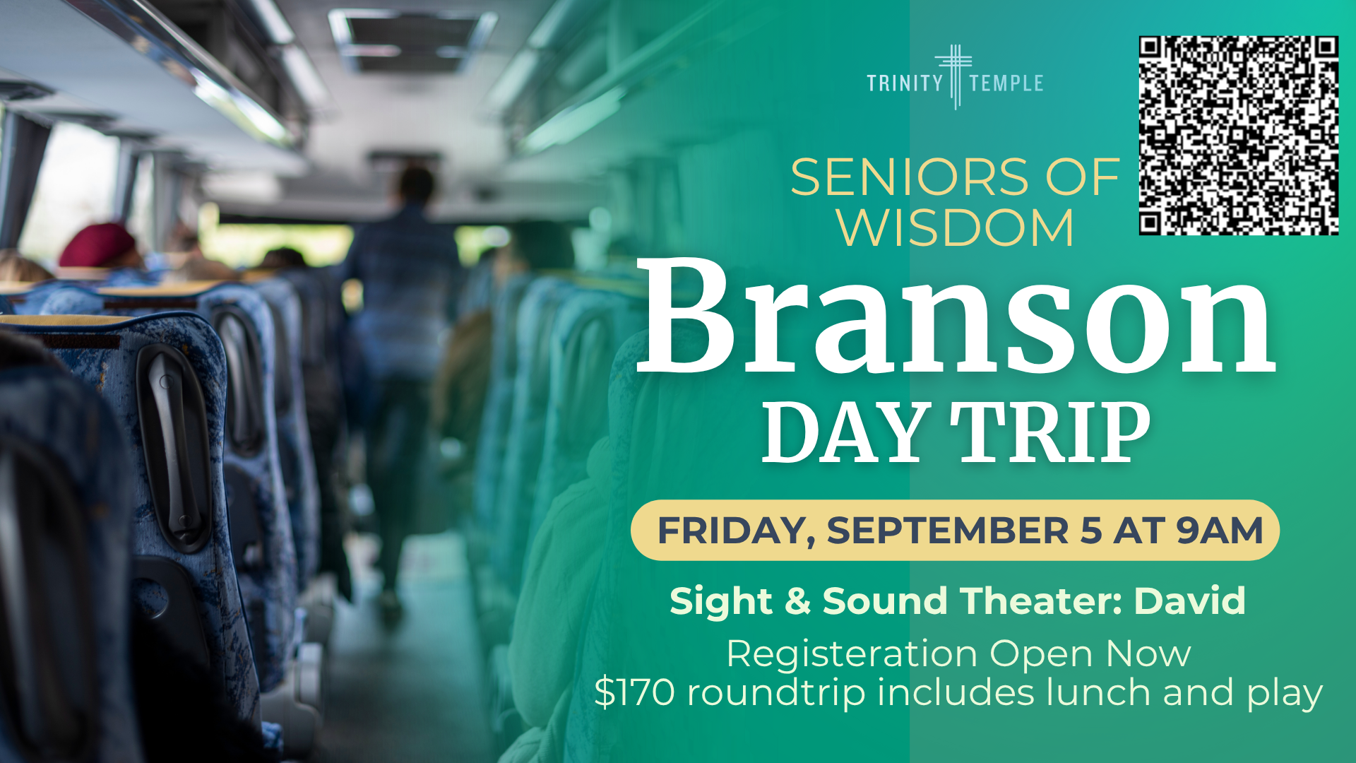 Seniors Branson Trip 2025 Flyer