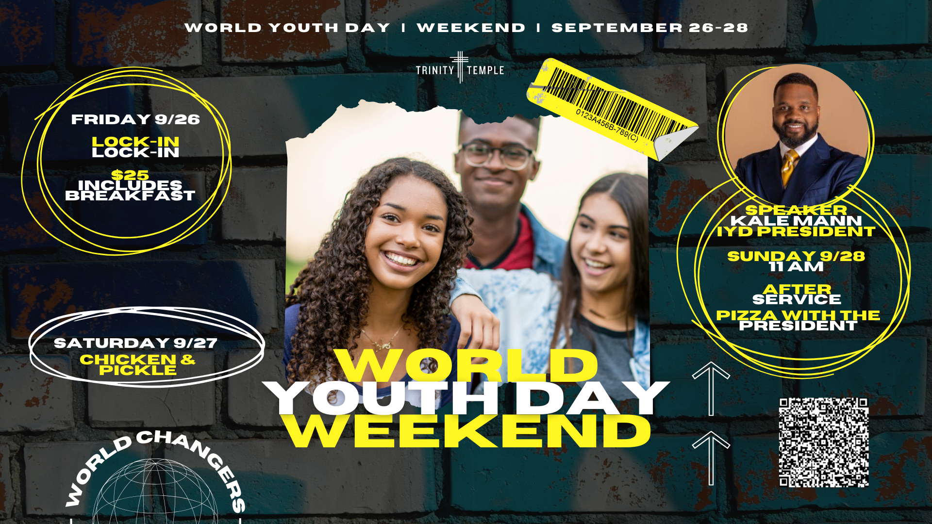World Youth Weekend Flyer 2025